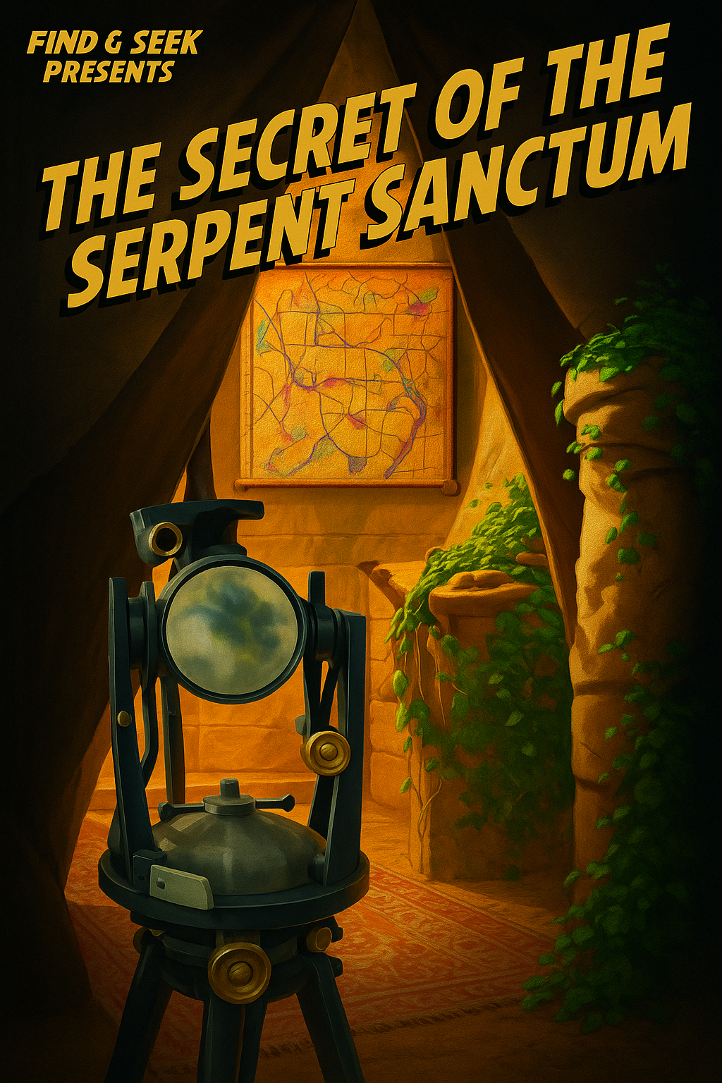 Find and Seek Best Escape Room Vancouver - The Secret of The Serpent Sanctum