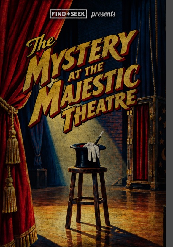 Poster for The Mystery at the Majestic Theatre